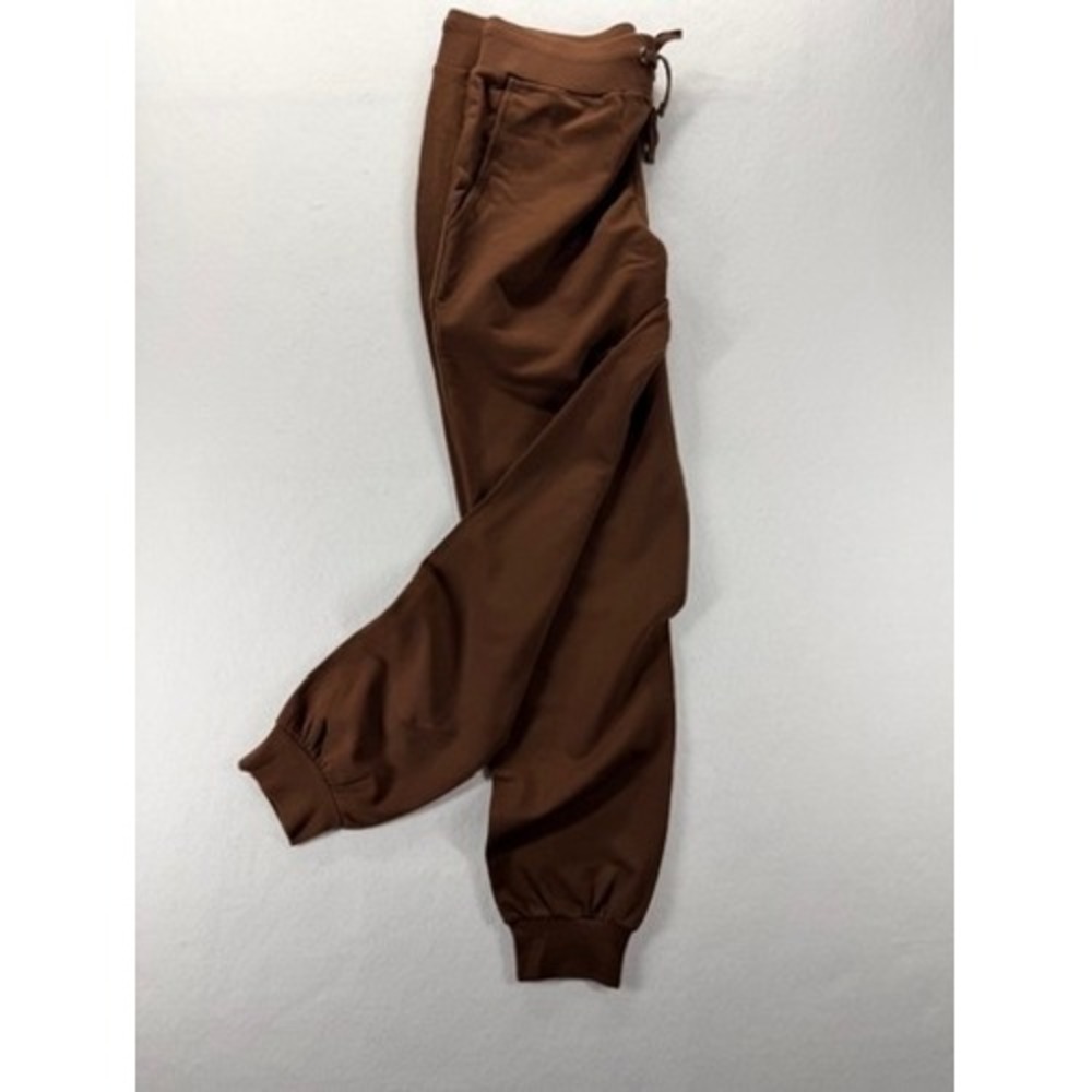 The Drop Grace Supersoft Stretch Joggers Praline Brown NWT XS - Picture 11 of 11